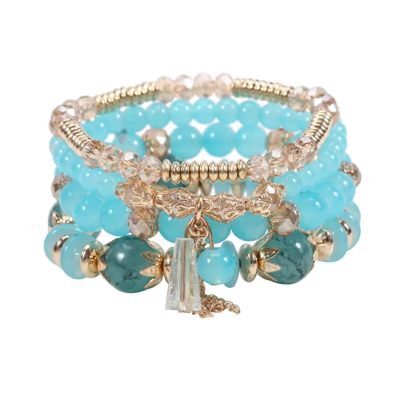 Bohemian rhinestone bracelet