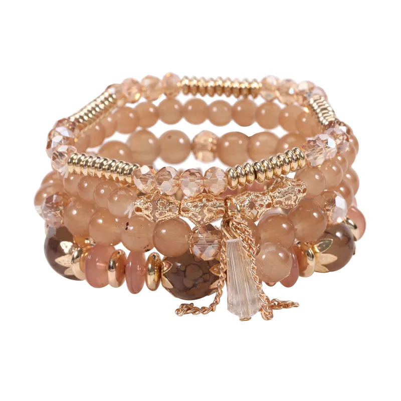 Bohemian rhinestone bracelet