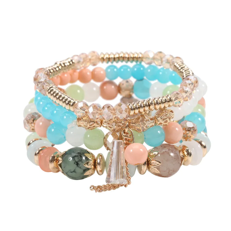 Bohemian rhinestone bracelet