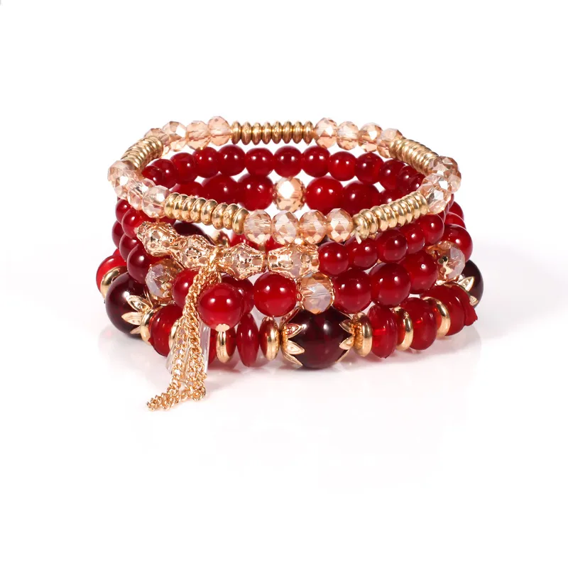 Bohemian rhinestone bracelet