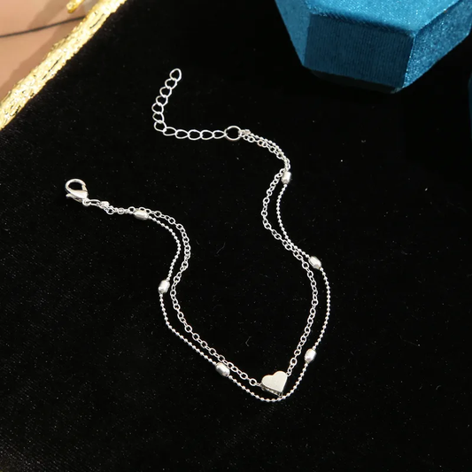 Simple heat shape anklet