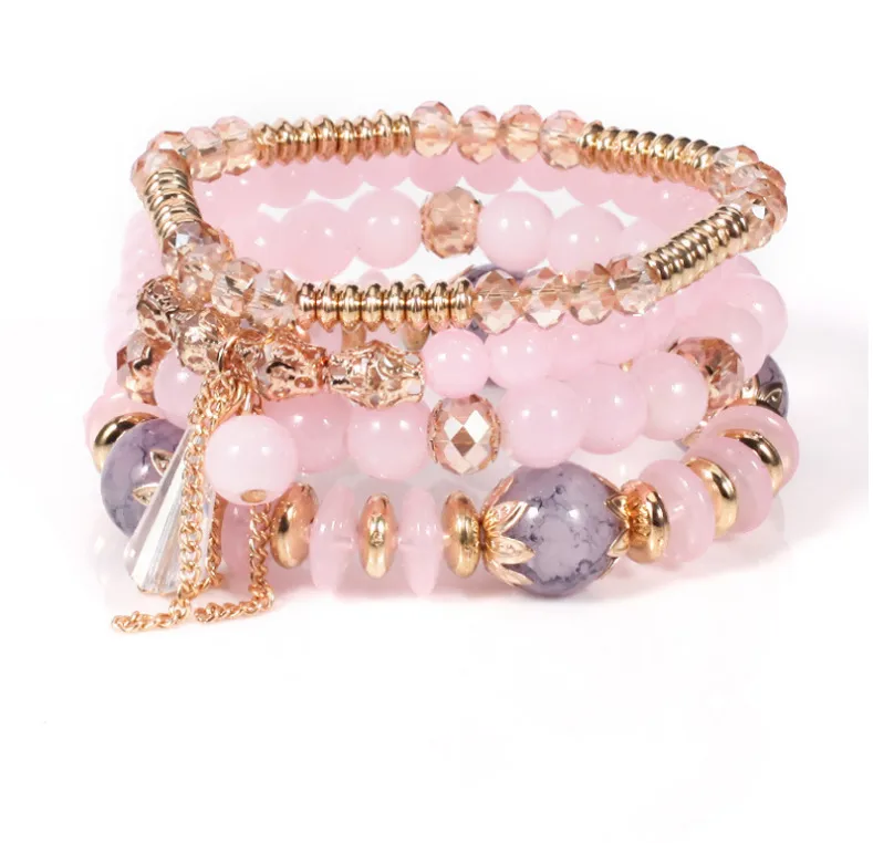 Bohemian rhinestone bracelet