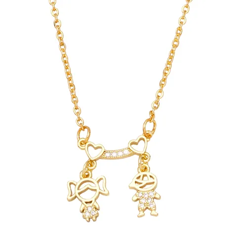 Boy and Girls Necklace