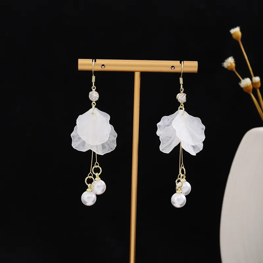 Lady Geometric Plating Zinc Alloy Drop Earrings