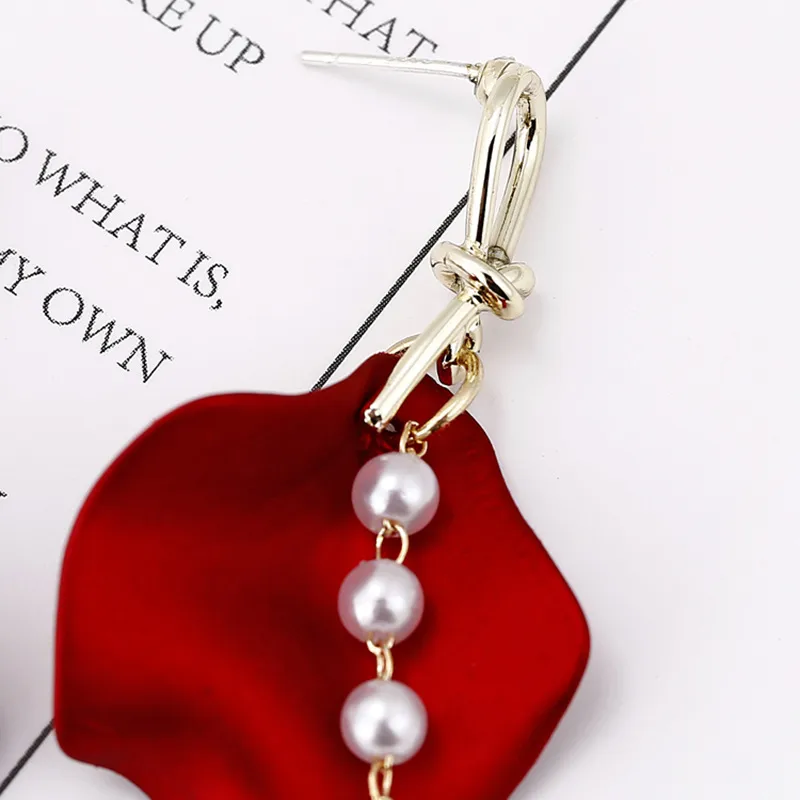 Fashion Geometric Plating Alloy No Inlaid Drop Earrings