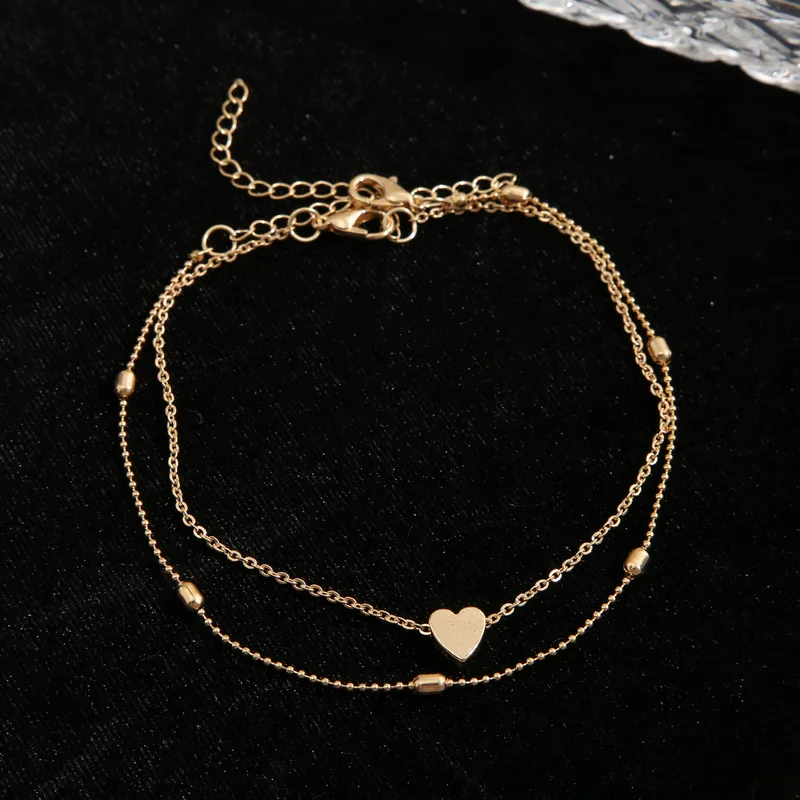 Simple heat shape anklet