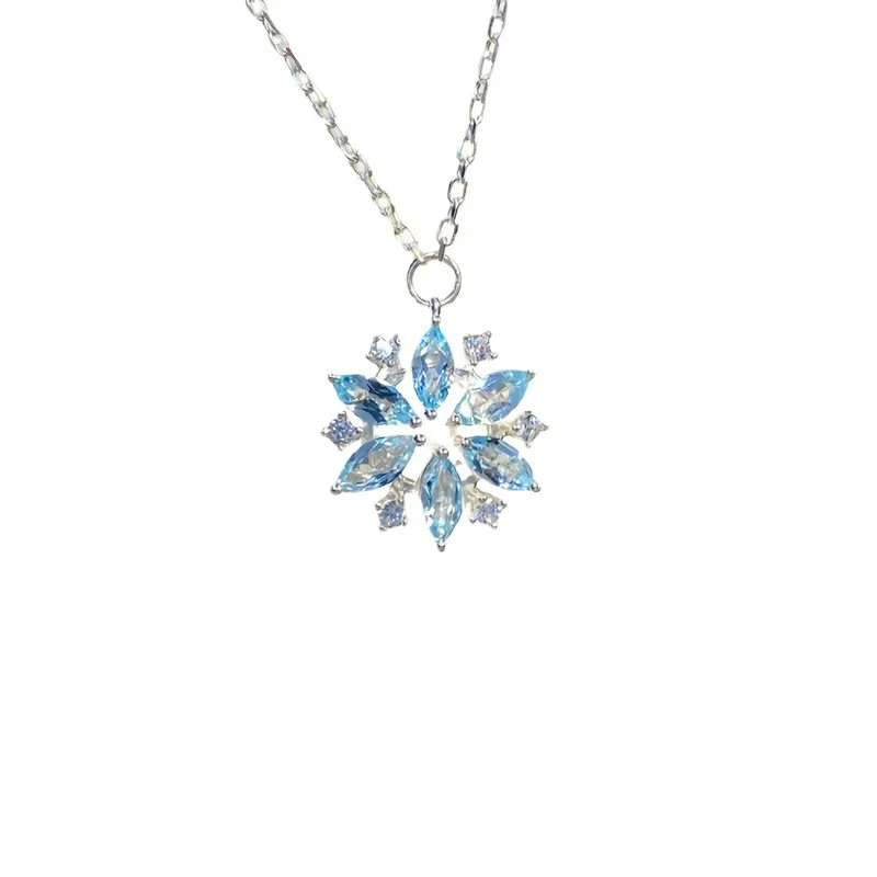 Snowflake necklace