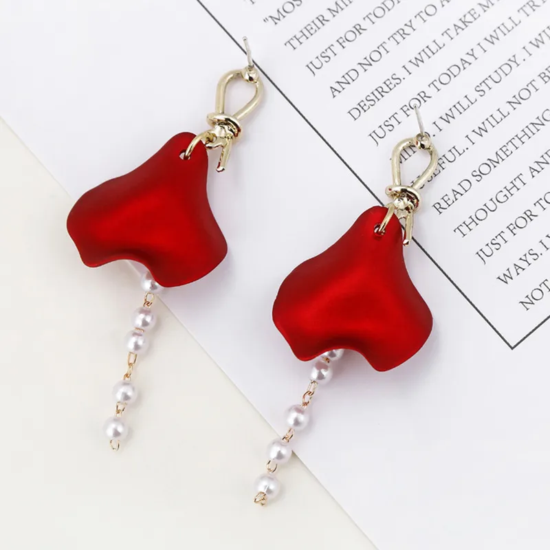 Fashion Geometric Plating Alloy No Inlaid Drop Earrings