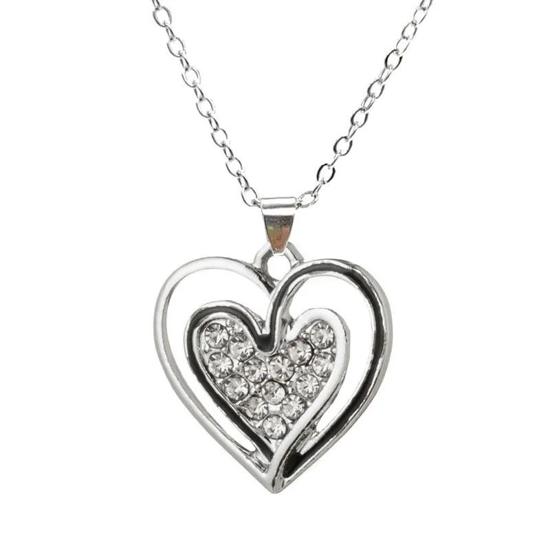 Simple Style Heart Shape Plating Inlay Alloy Artificial Gemstones Drop Earrings