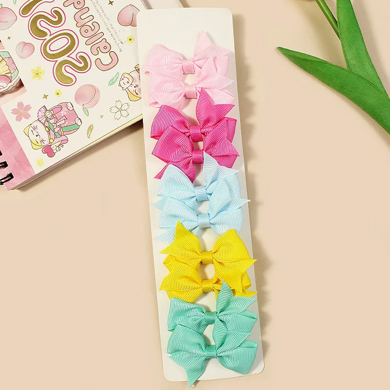 Cartoon Style Girl'S Knot Butterfly Bow Knot Polyester Hair Clip
