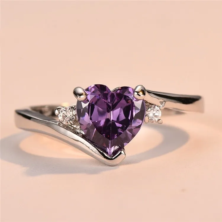 Heart shape rhinestone