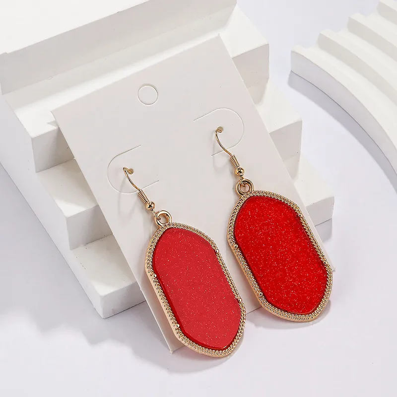 Geometric Arylic Acrylic Earrings