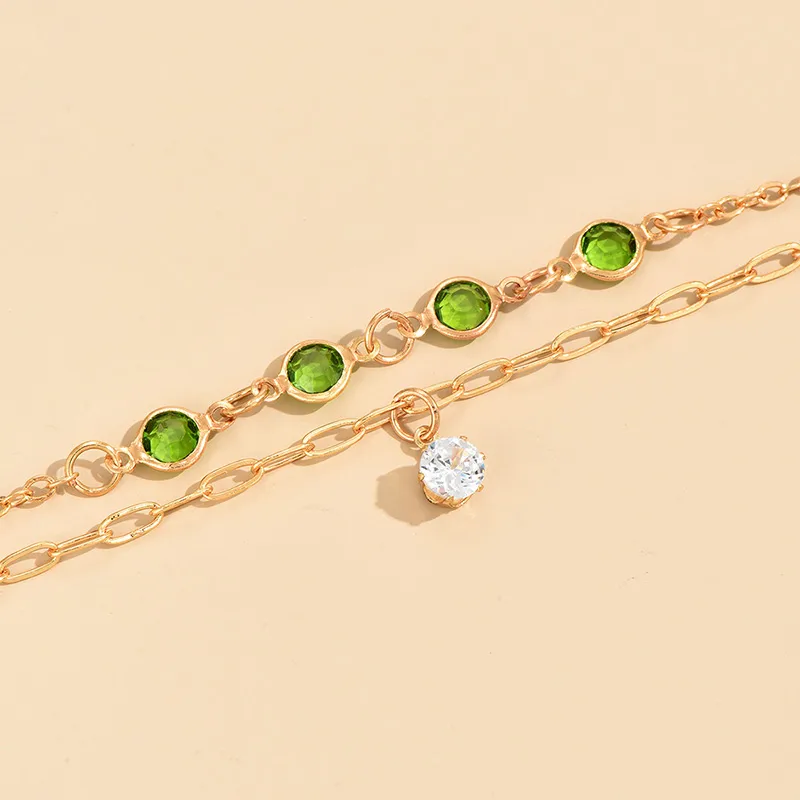 Green anklets