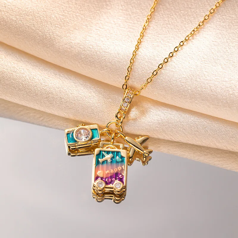 Global Travel Necklaces
