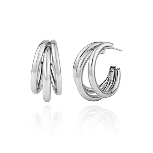 Casual Simple Style Classic Style C Shape Iron Ear Studs