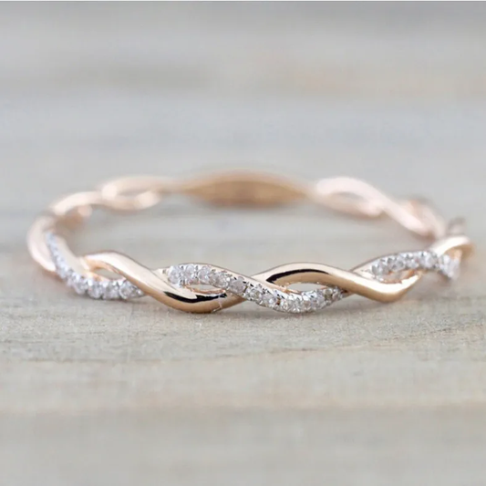 fashion swist ring