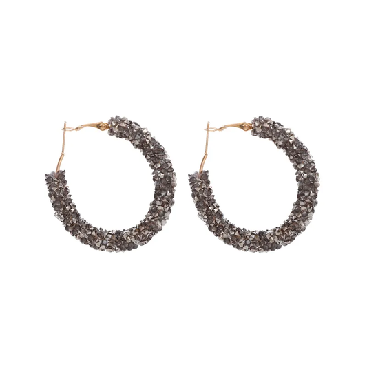 Style modern style classic style circle resin hoop earring