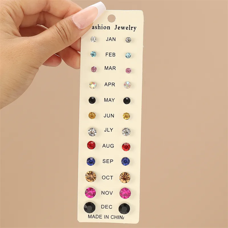 Casual simples style set earring