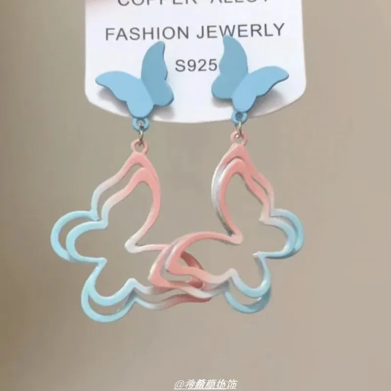 Colorful Butterfly Earring